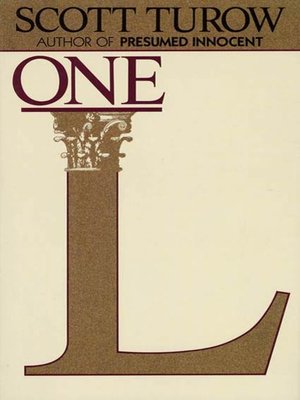 cover image of One L